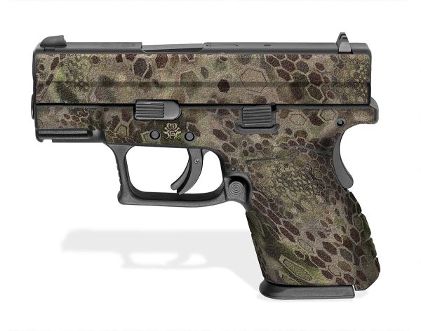 Springfield XD 3" Sub-Compact Decal Grips - Cryptic Camo - Image 2