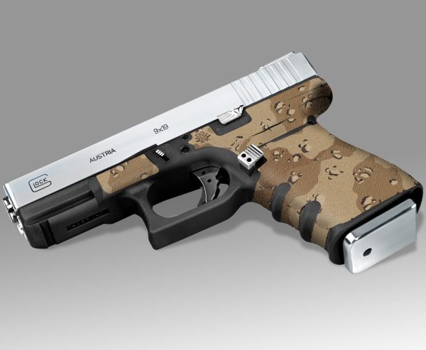 Glock 19 Gen3 Decal Grip - Desert Camo - Image 2