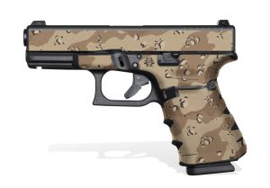 Glock 19 Gen 4 Decal Grip - Desert Camo