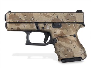 Glock 27 Decal Grip - Desert Camo
