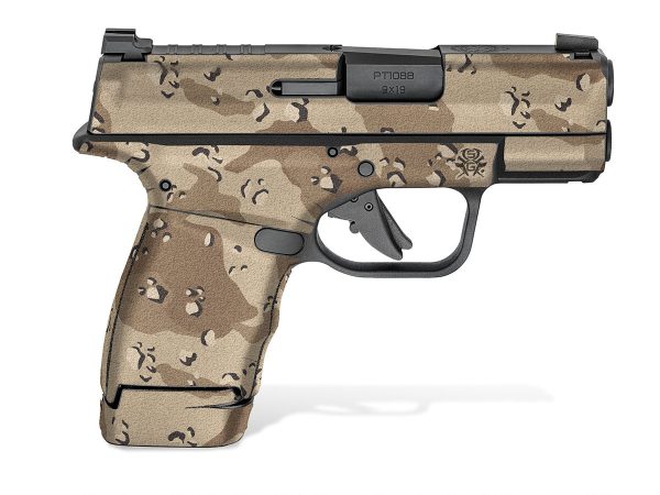 Springfield Hellcat Micro-Compact Decal Grips - Desert Camo
