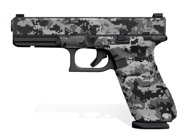 Glock 17 Gen 5 Decal Grip - Digital Camo - Image 5