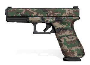 Glock 17 Gen 5 Decal Grip - Digital Camo