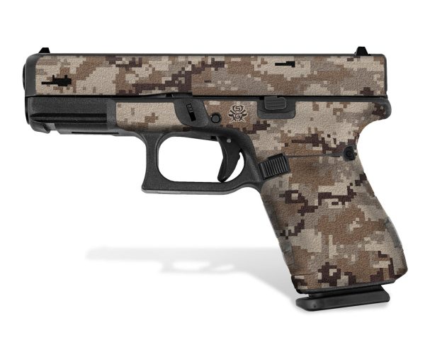 Glock 19 Decal Grip - Digital Camo - Image 2