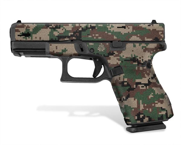 Glock 19 Decal Grip - Digital Camo - Image 3