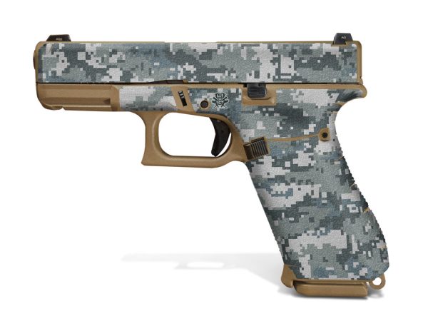 Glock 19X Decal Grip - Digital Camo - Image 4