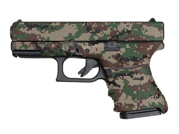 Glock 29SF Decal Grip - Digital Camo - Image 2