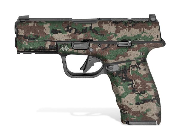 Springfield Hellcat Pro Decal Grips - Digital Camo - Image 2