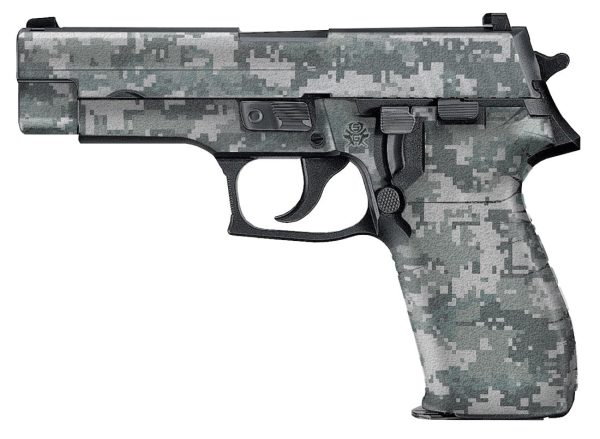 Sig P226 Decal Grip - Digital Camo - Image 3