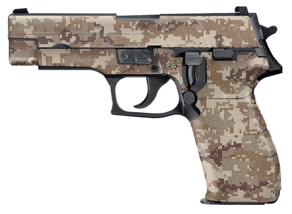 Sig P226 Decal Grip - Digital Camo - Image 5
