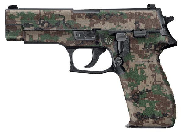 Sig P226 Decal Grip - Digital Camo - Image 4