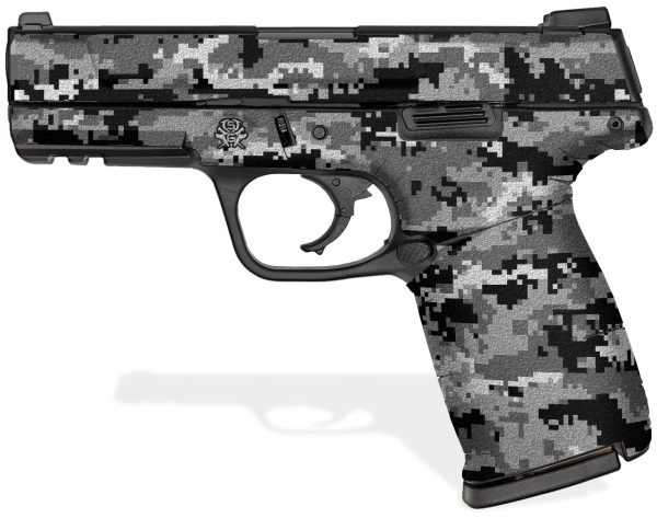 Digital Camo - Black & White