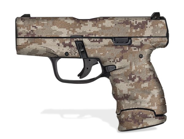 Decal Grip for Walther PPS M2 - Digital Camo - Image 3