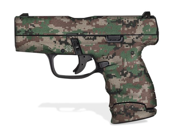 Decal Grip for Walther PPS M2 - Digital Camo - Image 2