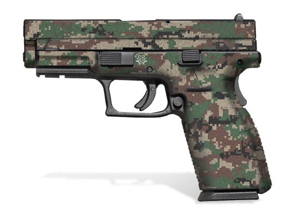 Springfield XD 4" Decal Grip (9mm/.40) - Digital Camo - Image 4