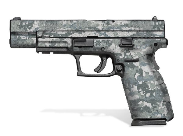 Decal Grip for Springfield XD 9mm/.40  5" - Digital Camo - Image 4