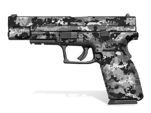 Decal Grip for Springfield XD .45  5" - Digital Camo