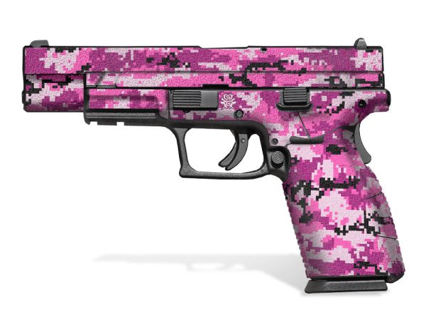Decal Grip for Springfield XD 9mm/.40  5" - Digital Camo - Image 3