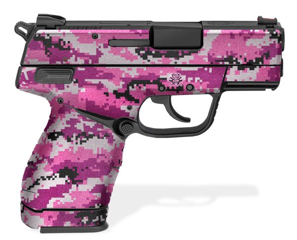 XD-E 3.3" Decal Grip - Digital Camo Pink