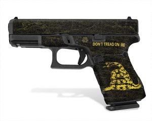 Gen 5 Glock 19 Decal Grip - Don't Tread On Me