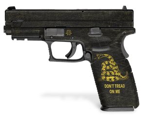 Springfield XD 4" Decal Grip (.45 ACP) - Don't Tread On Me