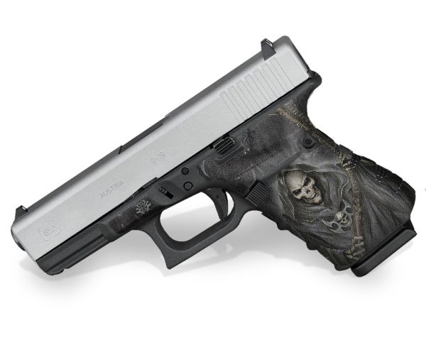 Glock 19 Gen4 Decal Grip - Grim Reaper - Image 2