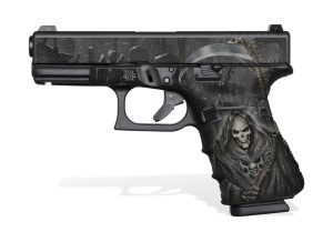 Glock 19 Gen4 Decal Grip - Grim Reaper