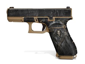 Glock 19X Decal Grip - Grim Reaper