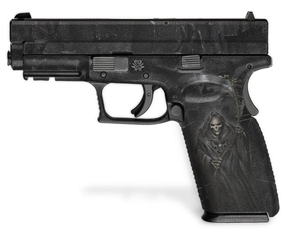 Springfield XD 4" Decal Grip (.45 ACP) - Grim Reaper