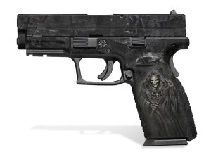 Springfield XD 4" Decal Grip (9mm/.40) - Grim Reaper