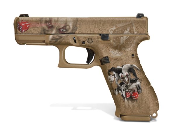 Glock 19X Decal Grip - The Joker