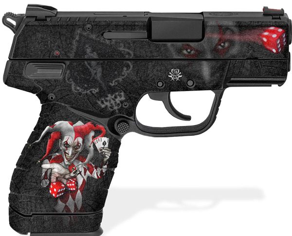 Springfield XD-E Compact 3.3" Decal Grips - The Joker