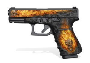 Glock 19 Gen 4 Decal Grips - NITRO