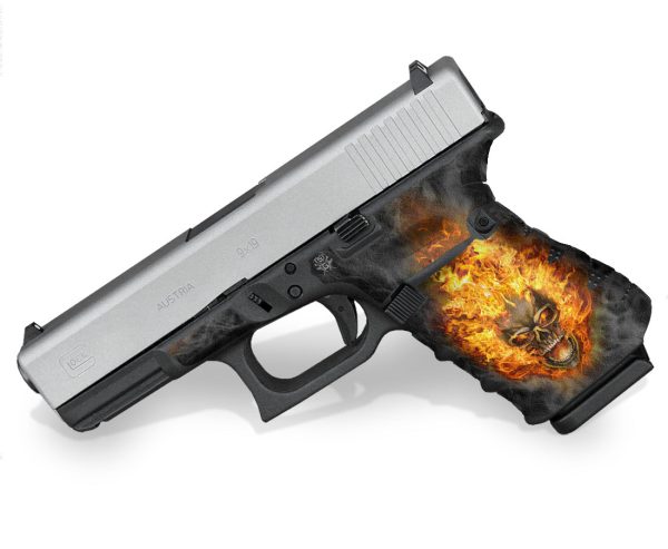 Glock 19 Gen 4 Decal Grips - NITRO - Image 2