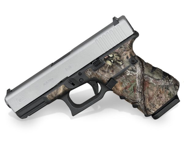 Glock 19 Gen4 Decal Grip - Broken Oak - Image 2