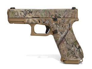 Glock 19X Decal Grip - Broken Oak