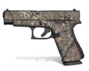 Glock 48 Decal Grip - Broken Oak