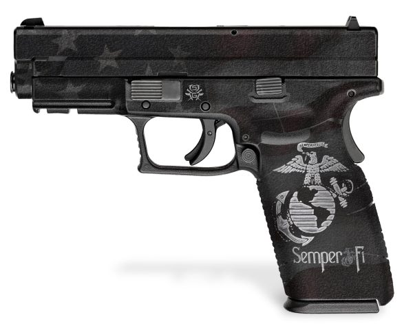 Springfield XD 4" Decal Grip (.45 ACP) - Semper Fi