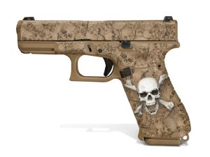 Glock 19X Decal Grip - Skull & Crossbones