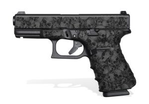 Glock 19 Gen 4 Decal Grip - Skull Collector