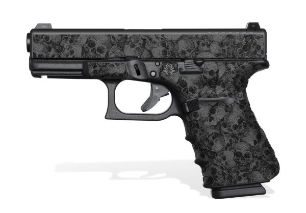 Glock 19 Gen 4 Decal Grip - Skull Collector
