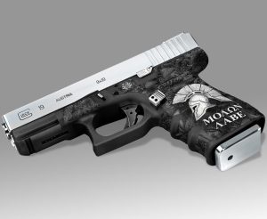 Glock 19 Gen 3 Decal Grip - Sparta