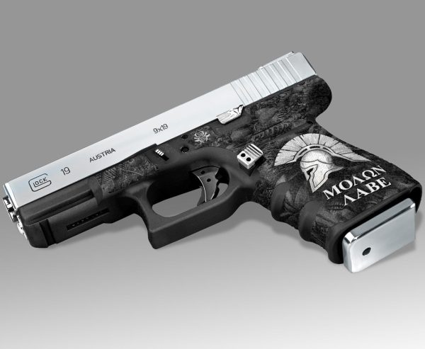 Glock 19 Gen 3 Decal Grip - Sparta
