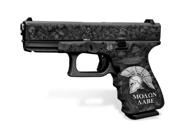 Glock 19 Gen 3 Decal Grip - Sparta - Image 2