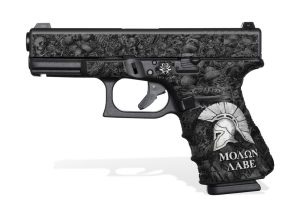 Glock 19 Gen 4 Decal Grip - Sparta