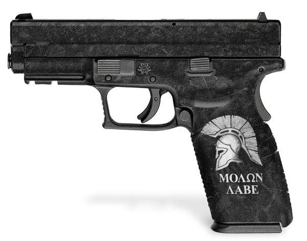 Springfield XD 4" Decal Grip (.45 ACP) - Sparta / Molon Labe