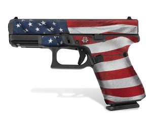 Gen 5 Glock 19 Decal Grip - Stars & Stripes