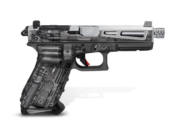 Glock 17 Gen 4 Decal Grip - Steampunk - Image 4
