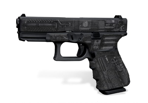 Glock 19 Gen 3 Decal Grip - Steampunk - Image 2