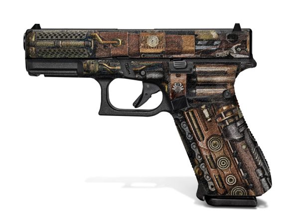 Glock 45 Decal Grip - Steampunk